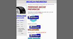 Desktop Screenshot of michelin.avtogume.com